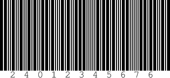 Industrial 2 of 5 Barcode